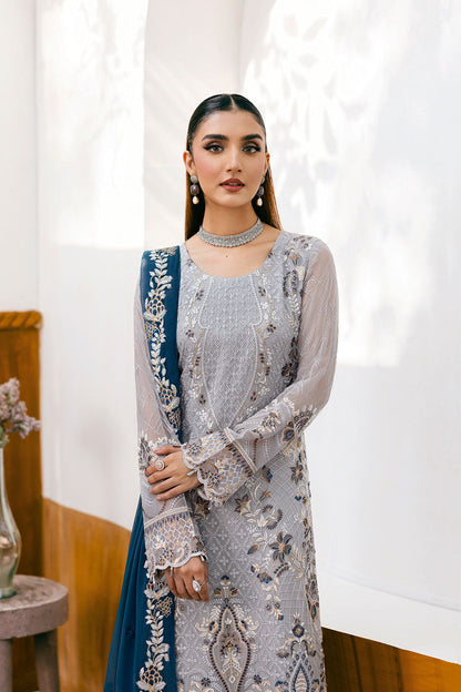 Ramsha | Chevron Chiffon Collection |A-1001 - Ladies Clothes 