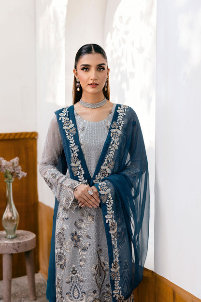 Ramsha | Chevron Chiffon Collection |A-1001 - Ladies Clothes 