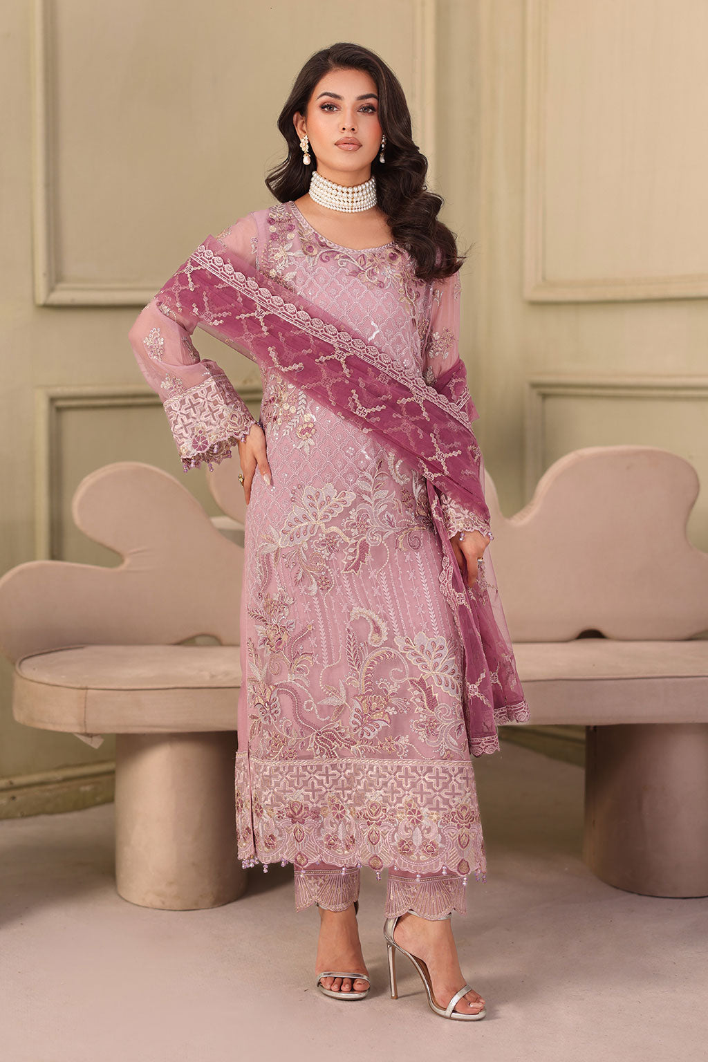 Ramsha | Ramsha Collection | F-2709 - Ladies Clothes - Maria Faisal