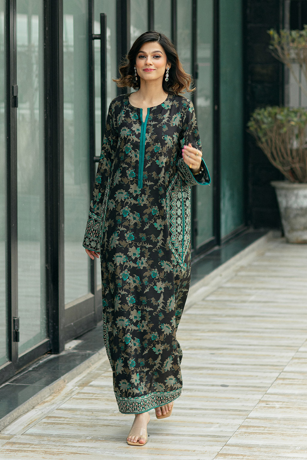Vanya | Co Ords | CO-20 - Casual Dress - available at Maria Faisal in UK and USA.