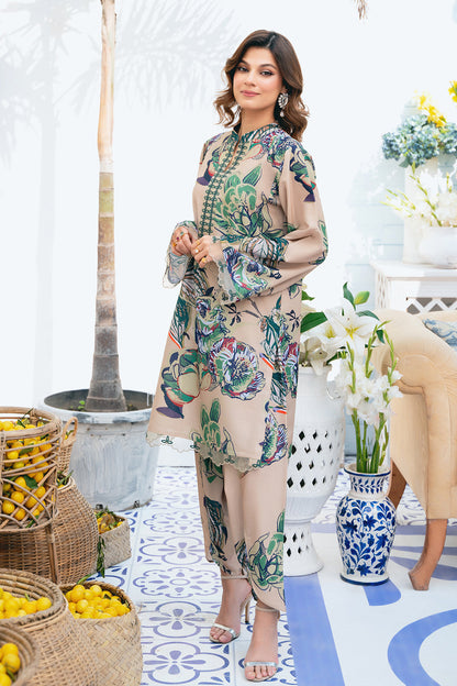 Vanya | Co Ords | CO-69 - Casual Dress - available at Maria Faisal in UK and USA.