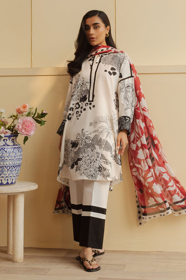 Zara Shahjahan | Coco Prints 24 | D8 - Ladies Clothes - Maria Faisal