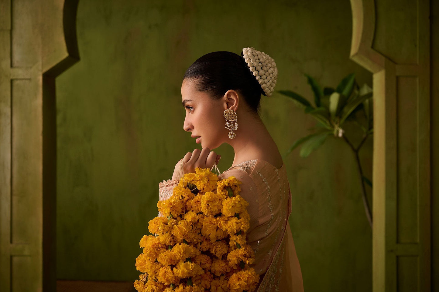 Dhanak | Festive Formals | SS24DU-3199 L-PINK 3Pcs - Designer Dress with Intricate embroidery and embellishments. Shop elegent wedding dress at Maria Faisal.