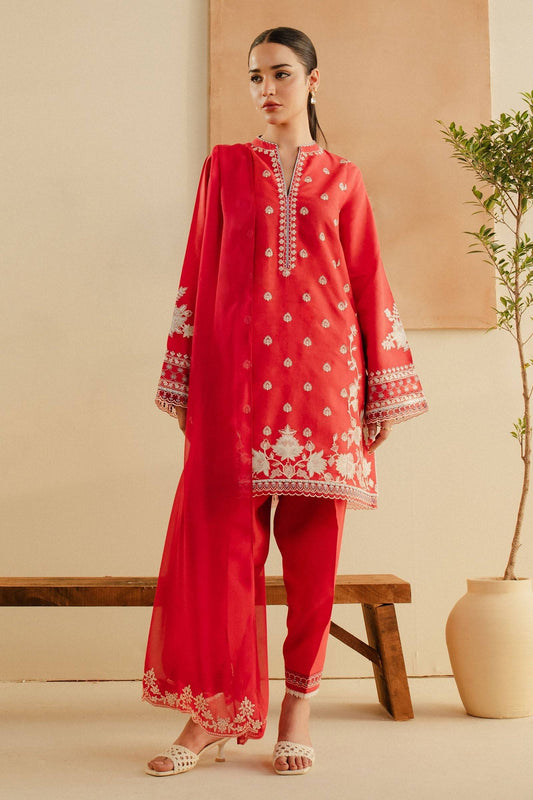 Zara Shahjahan | Eid Pret 25 | CR25P0230 by Maria Faisal - Registered Vendor of : Zara Shahjahan - type : Ladies Clothes - 100% original wedding dresses