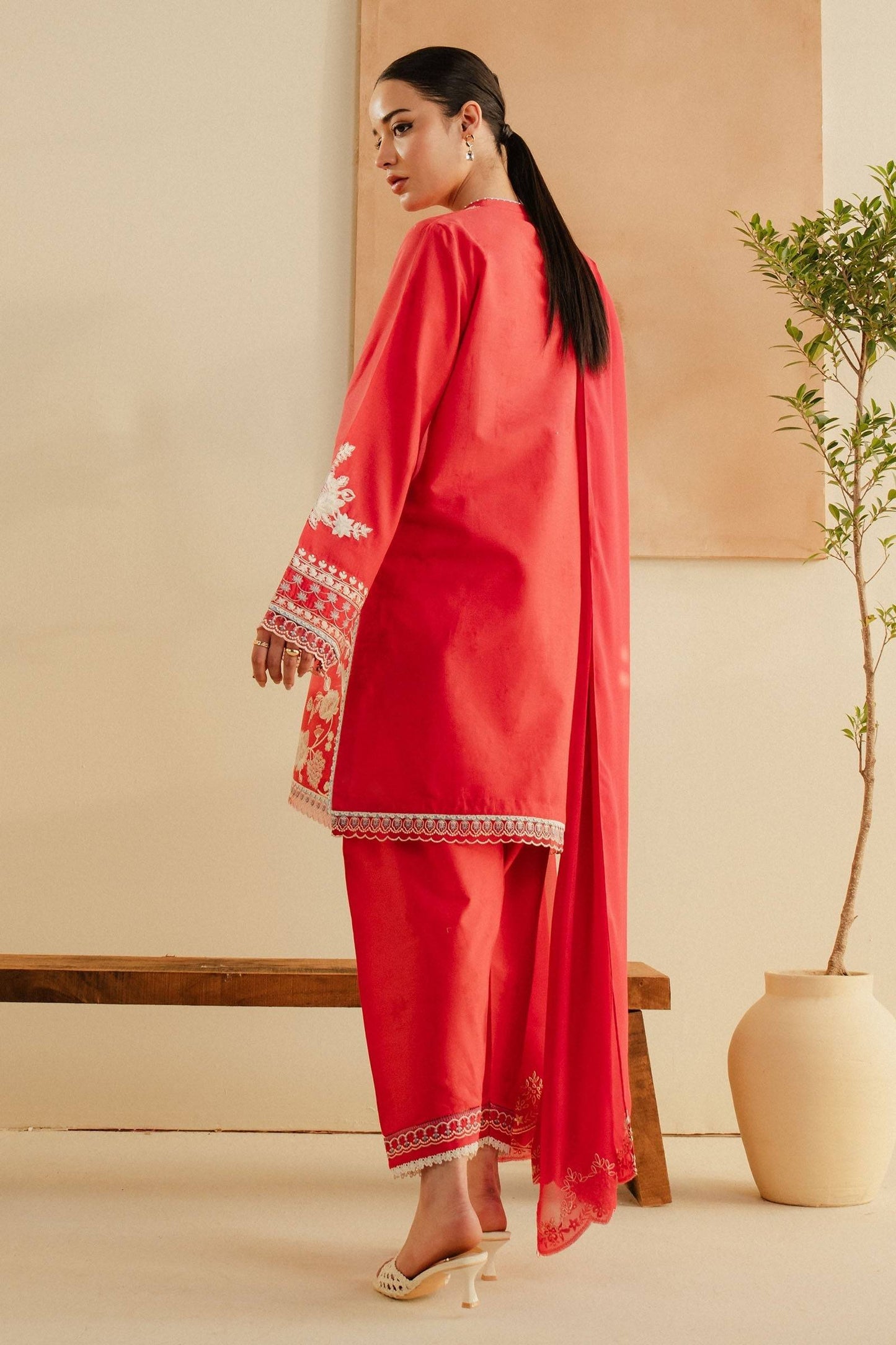 Zara Shahjahan | Eid Pret 25 | CR25P0230 by Maria Faisal - Registered Vendor of : Zara Shahjahan - type : Ladies Clothes - 100% original wedding dresses