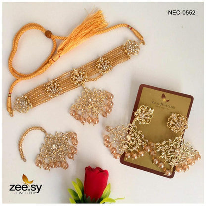 Crystal Necklace-0552 - Necklace Sets 
