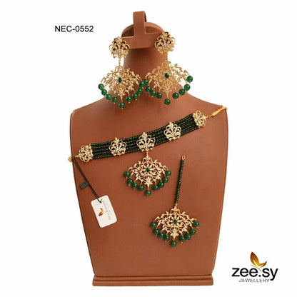 Crystal Necklace-0552 - Necklace Sets 