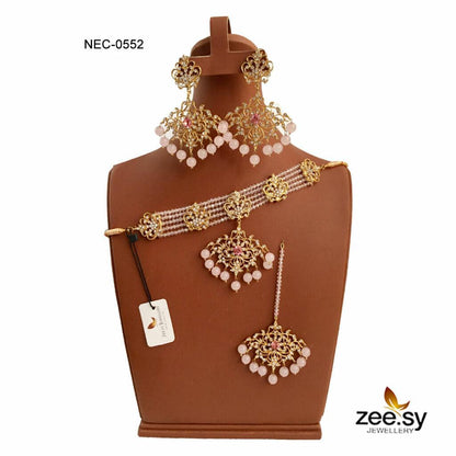Crystal Necklace-0552 - Necklace Sets 