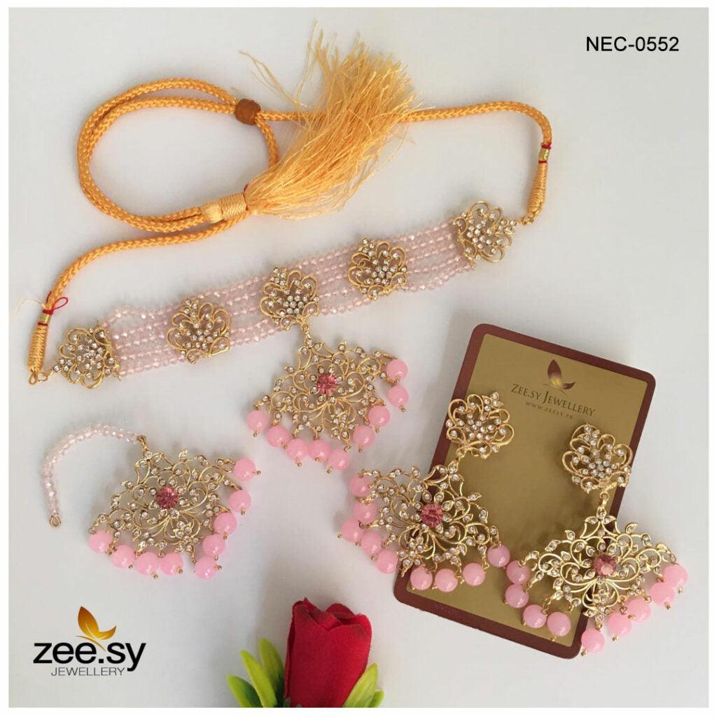 Crystal Necklace-0552 - Necklace Sets 