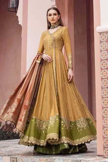 Maria B | Sateen Formals 23 | Mustard CST-702