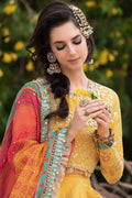 Maria B | Sateen Formals 23 | Yellow CST-705 - Ladies Clothes 