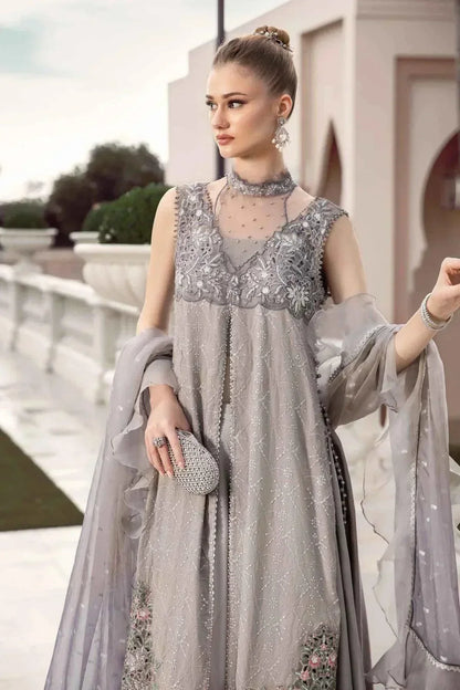 Maria B | Sateen Formals 23 | Grey CST-707