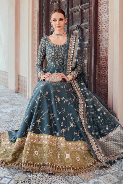 Maria B | Sateen Formals 23 | Teal CST-710