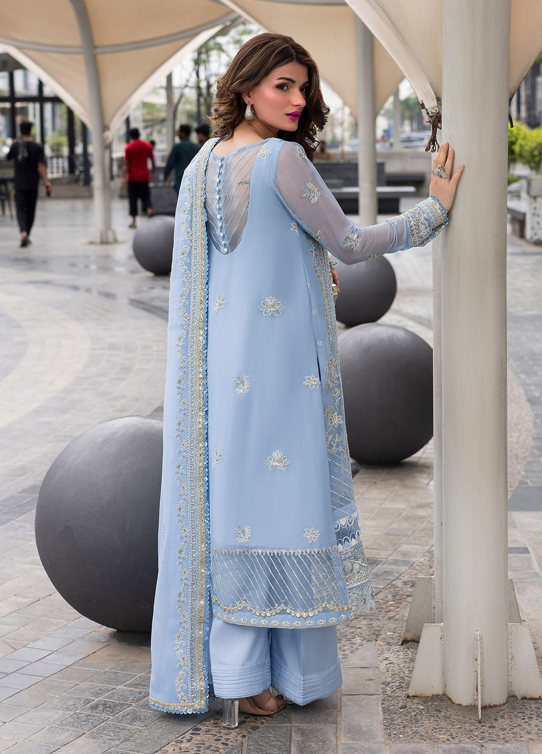 Sahane | At First Glance | CT 25001 First Rain - Ladies Clothes - Maria Faisal