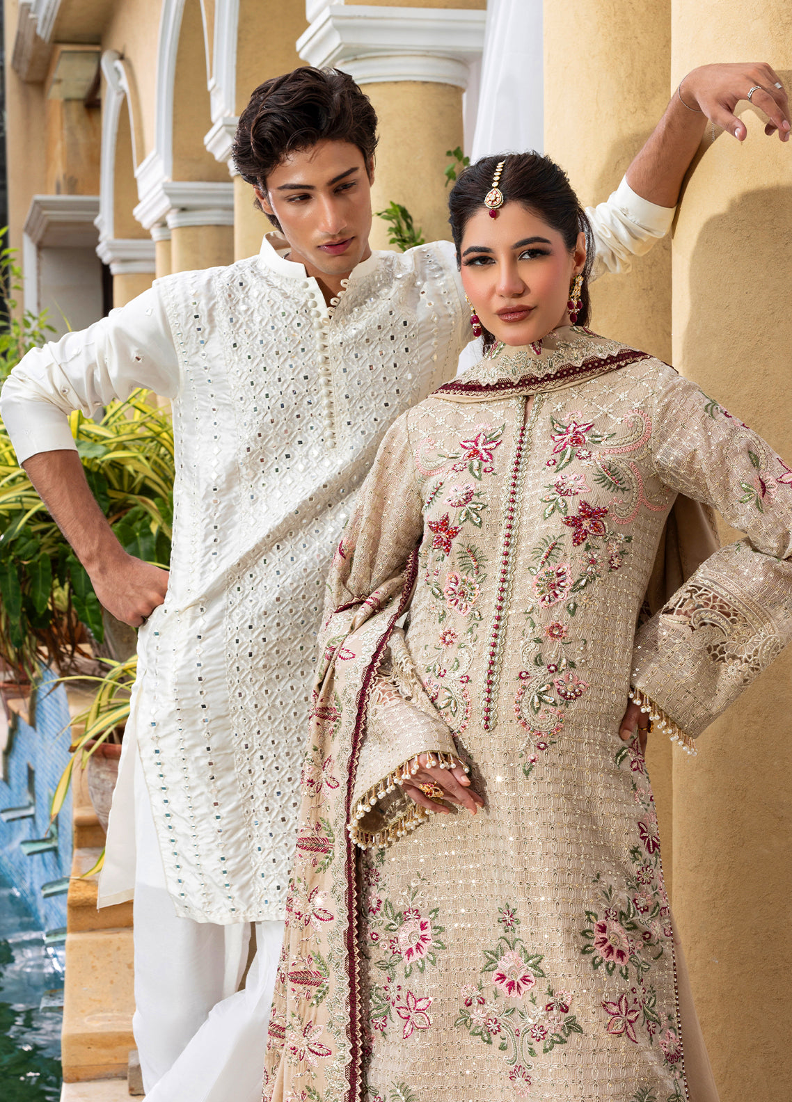 Sahane | Haye Dil Wedding Formals | CT 29004 Veil of Romance - Ladies Clothes - Maria Faisal