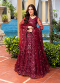Sahane | Haye Dil Wedding Formals | CT 29009 Crimson HeartBeat - Ladies Clothes - Maria Faisal