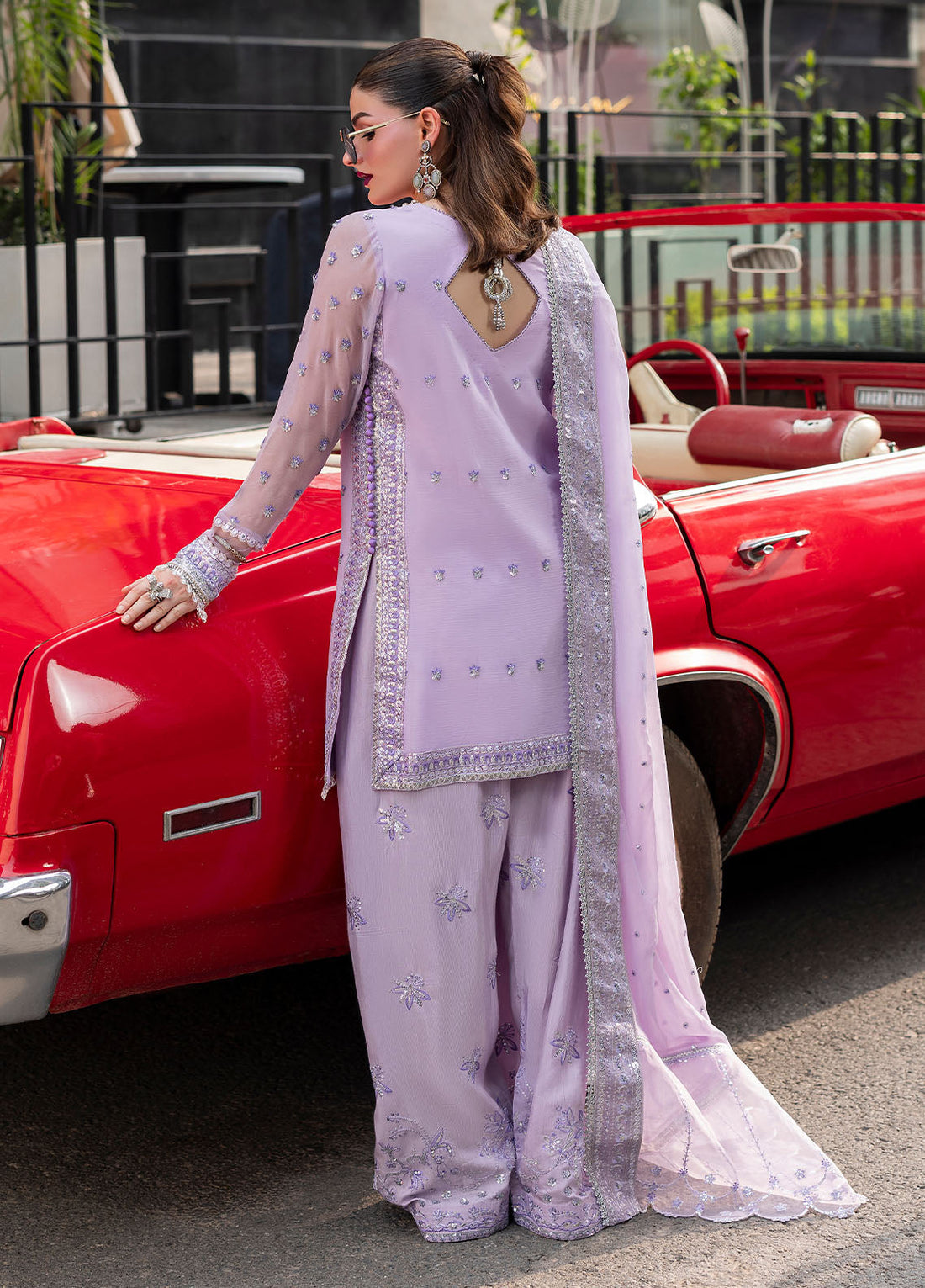 Sahane | At First Glance | CT 25002 Lavendine - Ladies Clothes - Maria Faisal