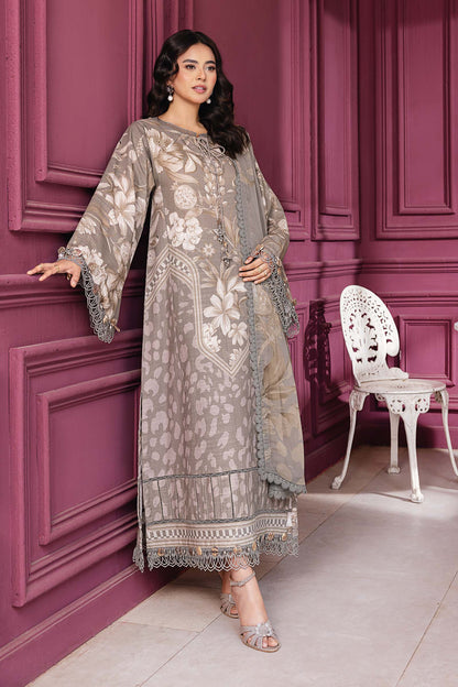 Maria B | Winter Basics 25 |MB-CUS25-1101A - Casual Dress - available at Maria Faisal in UK and USA.
