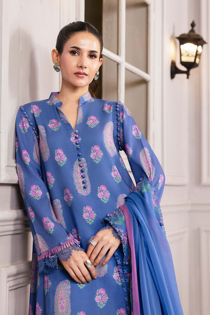 Maria B | Winter Basics 25 | MB-CUS25-1110B - Casual Dress - available at Maria Faisal in UK and USA.