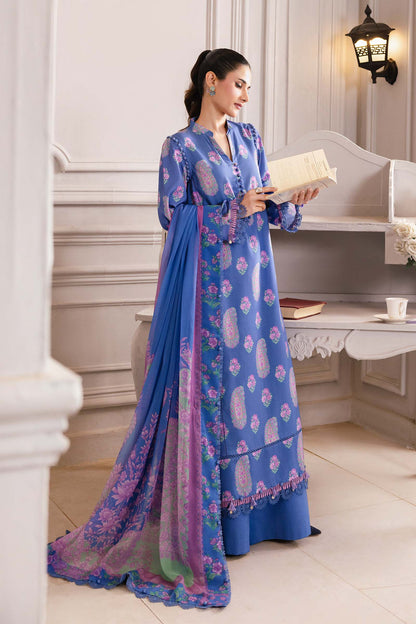 Maria B | Winter Basics 25 | MB-CUS25-1110B - Casual Dress - available at Maria Faisal in UK and USA.