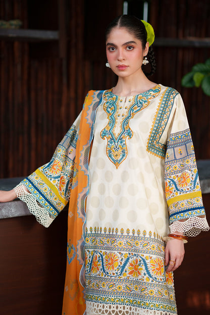 Saira Rizwan | Laanem SS 26 | AZURA-A-SRL26-05 - Luxury Dress - available at Maria Faisal in UK and USA.