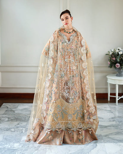 Mushq | The Muse | Calarissa - Bridal Dress - available at Maria Faisal in UK and USA.