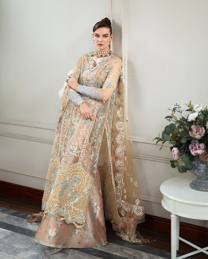 Mushq | The Muse | Calarissa - Bridal Dress - available at Maria Faisal in UK and USA.