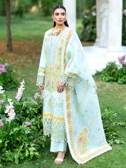 Mahnur | Sophie Luxury Lawn 25 | Calista by Maria Faisal - Registered Vendor of : Mahnur - type : Ladies Clothes - 100% original wedding dresses