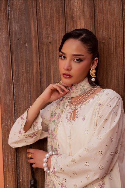 Batik | Festive Eid 26 | Canberra - Luxury Dress - available at Maria Faisal in UK and USA.