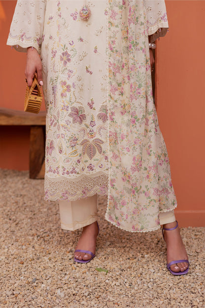 Batik | Festive Eid 26 | Canberra - Luxury Dress - available at Maria Faisal in UK and USA.