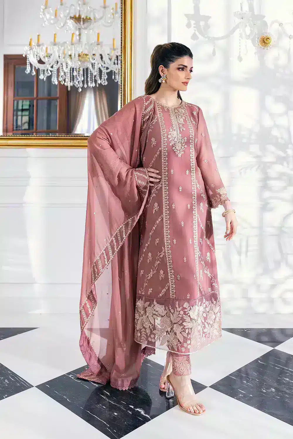 Azure | Embroidered Ensembles 23 | Candy Blush - Formal 