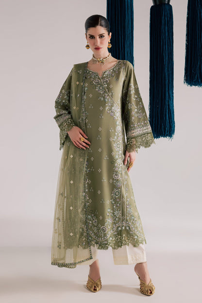 Batik | Festive Eid 26 | Caniya - Luxury Dress - available at Maria Faisal in UK and USA.