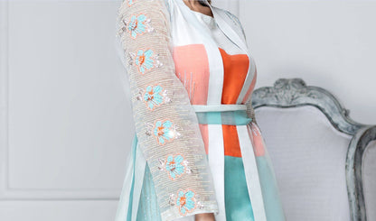 Hana | Eclectic Ready to Wear | Aqua Marine by Maria Faisal - Registered Vendor of : Hana - type : Ladies Clothes - 100% original wedding dresses