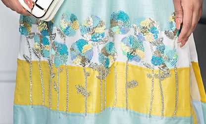 Hana | Eclectic Ready to Wear | Blue Lagoon by Maria Faisal - Registered Vendor of : Hana - type : Ladies Clothes - 100% original wedding dresses