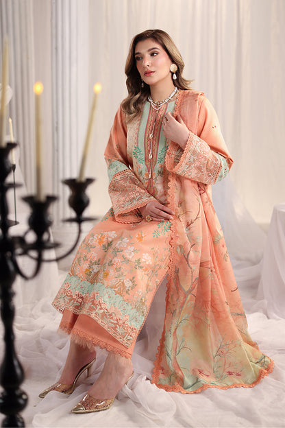 Rangrasiya | Nova Sumemr Embroidered Edit 26 | Cecilia - Luxury Dress - available at Maria Faisal in UK and USA.