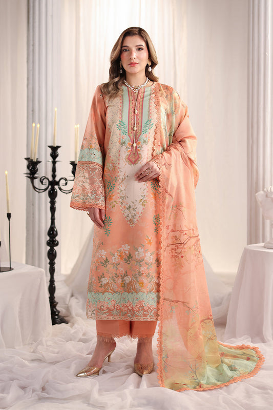 Rangrasiya | Nova Sumemr Embroidered Edit 26 | Cecilia - Luxury Dress - available at Maria Faisal in UK and USA.