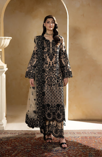 Imrozia Premium | Aurelia Formals 26 | JF-38 A Celeste - Formal Dress - available at Maria Faisal in UK and USA.
