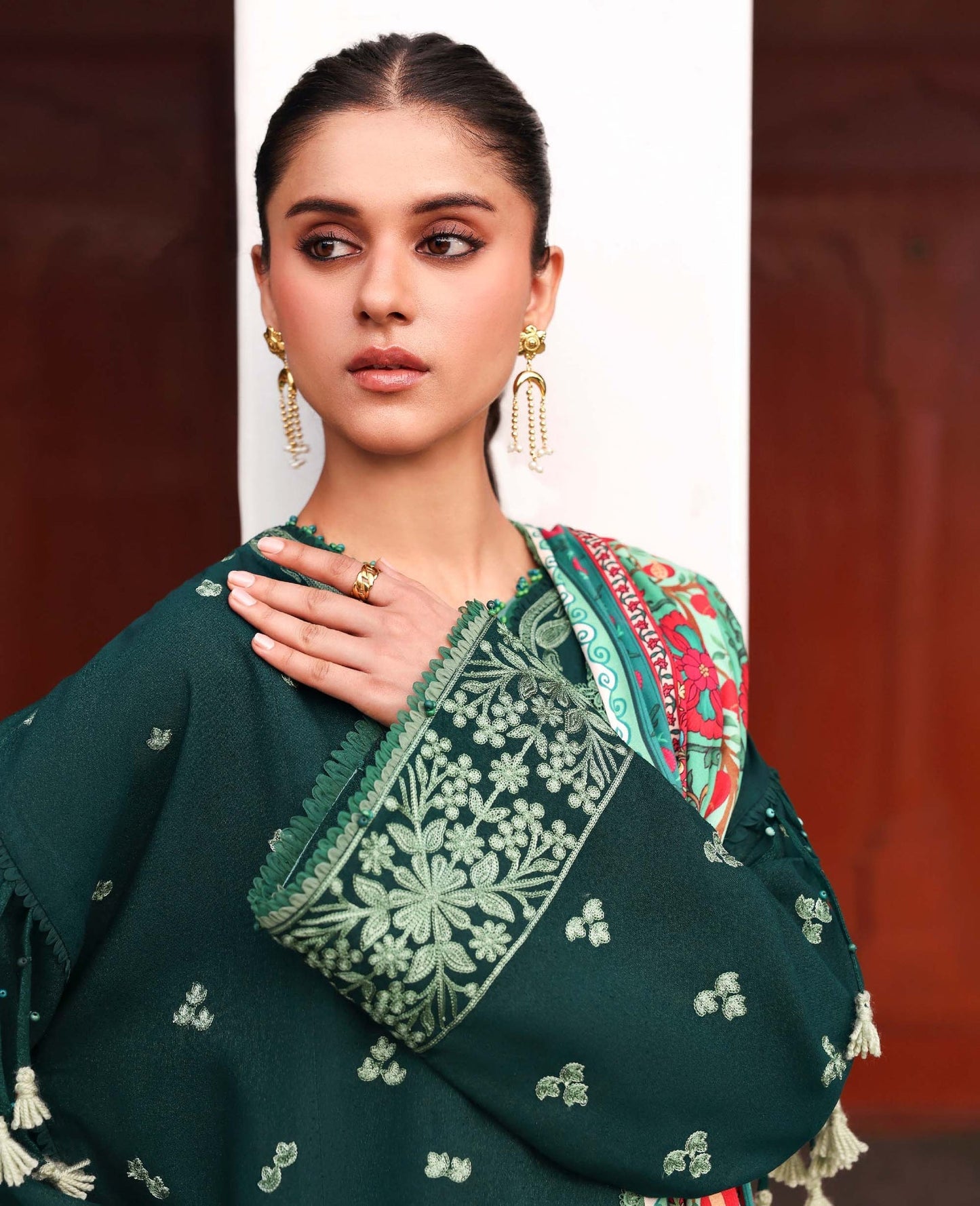 Celeste – authentic Pakistani dress from the Amaris Luxury Shawl 25 collection for women in the UK