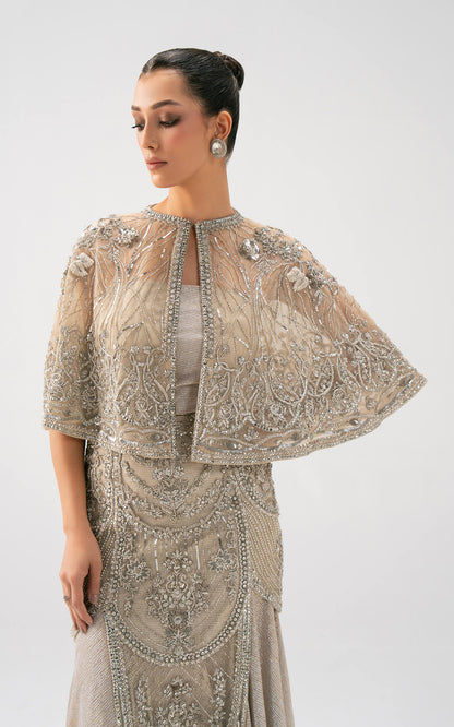 Asifa and Nabeel | Lyle Luxury Formals 25 | Celeste Embellished Gown - Ladies Clothes - Maria Faisal