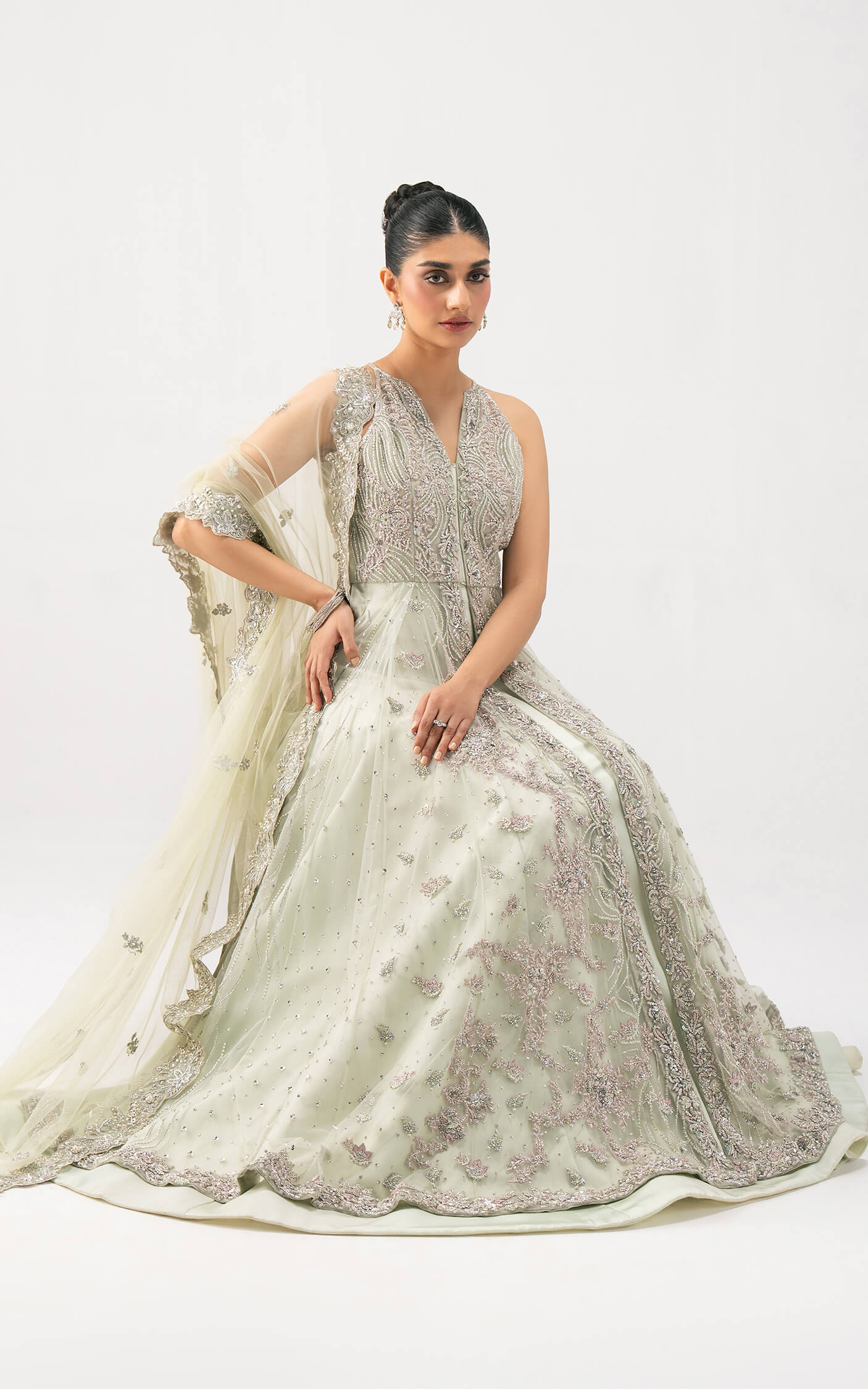 Asifa and Nabeel | Lyle Luxury Formals 25 | Celestial Aura - Ladies Clothes - Maria Faisal