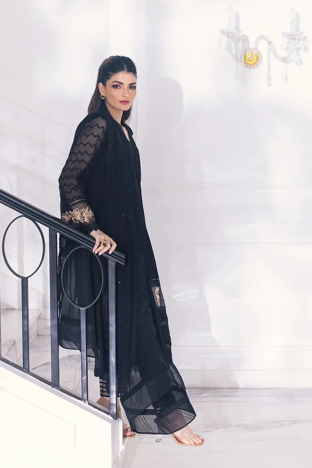 Azure | Embroidered Ensembles 23 | Cendre Muse - Formal 