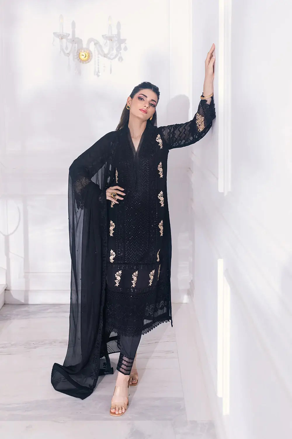 Azure | Embroidered Ensembles 23 | Cendre Muse - Formal 