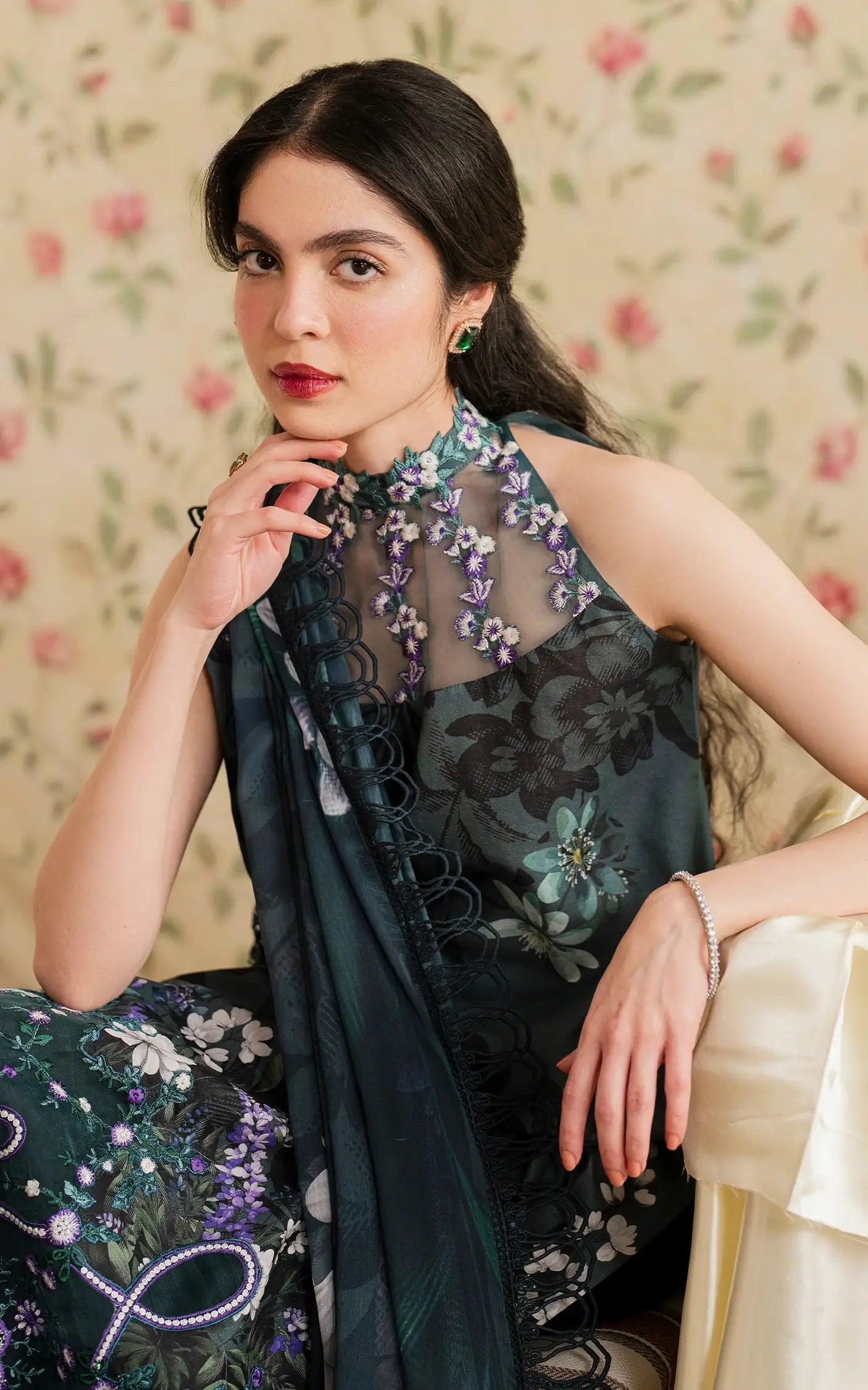 Asifa and Nabeel | Meraki Vintage 25 | Chandi Raatain (MVL25-12) by Maria Faisal - Registered Vendor of : Asifa and Nabeel - type : Ladies Clothes - 100% original wedding dresses