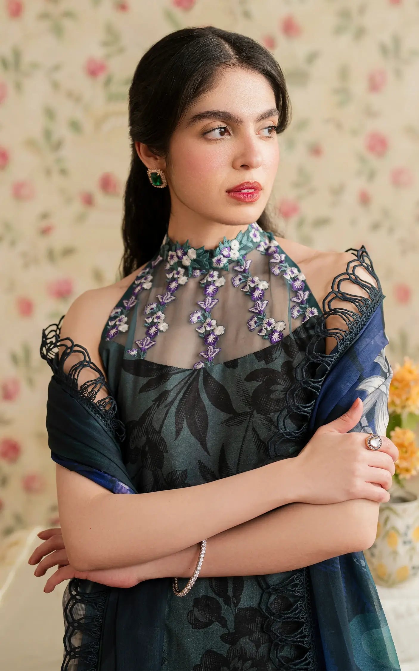 Asifa and Nabeel | Meraki Vintage 25 | Chandi Raatain (MVL25-12) by Maria Faisal - Registered Vendor of : Asifa and Nabeel - type : Ladies Clothes - 100% original wedding dresses