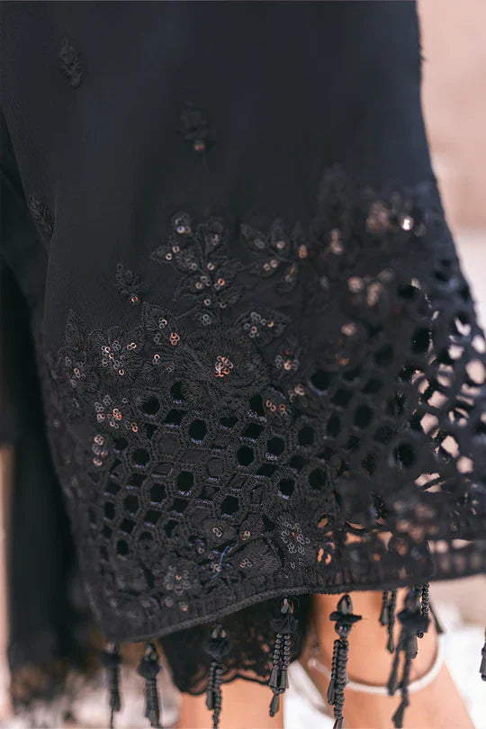 Azure | Embroidered Ensembles 3 Pcs | Charcoal Charm - Formal 