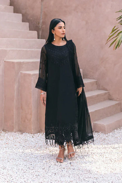 Azure | Embroidered Ensembles 3 Pcs | Charcoal Charm - Formal 
