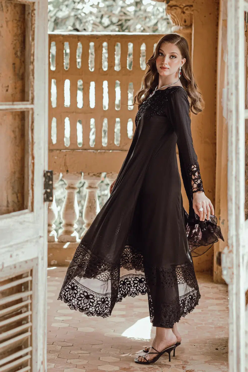 Azure | Embroidered Formals | Charcoal Muse - Formal 