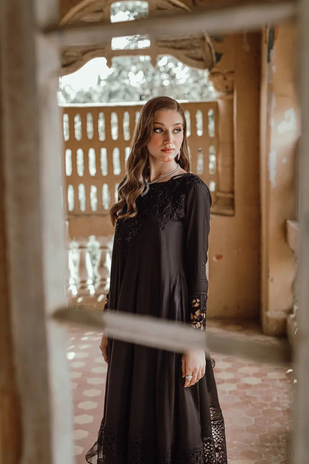 Azure | Embroidered Formals | Charcoal Muse - Formal 