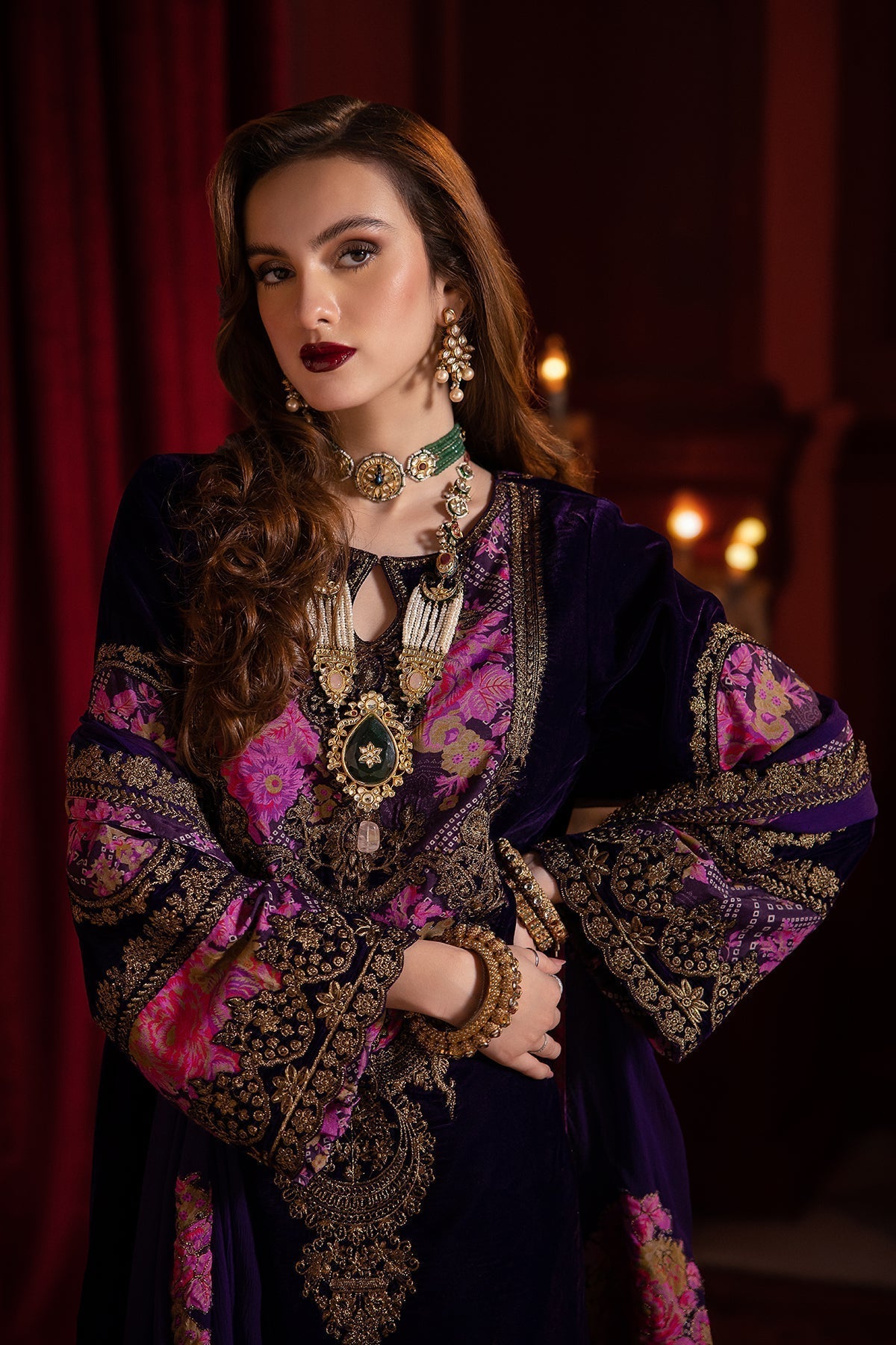 Charizma | Signora Velvet | Velvet CVT4-01 - Ladies Clothes - Maria Faisal