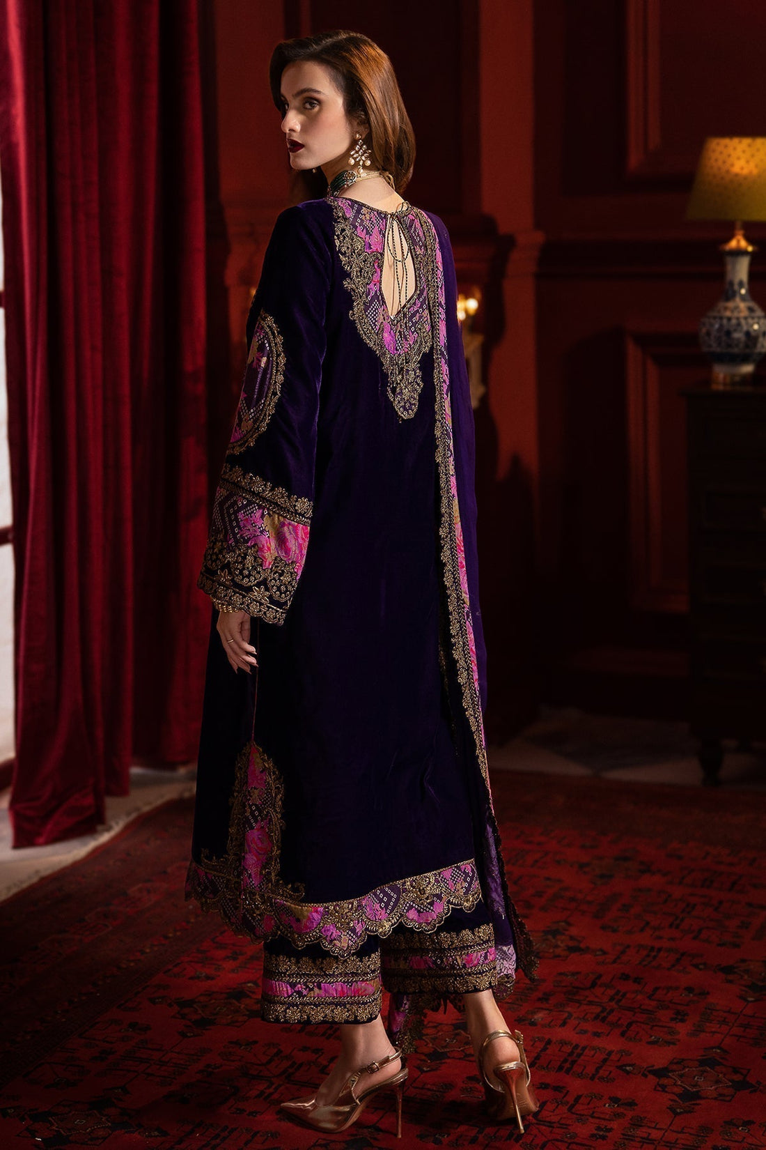 Charizma | Signora Velvet | Velvet CVT4-01 - Ladies Clothes - Maria Faisal